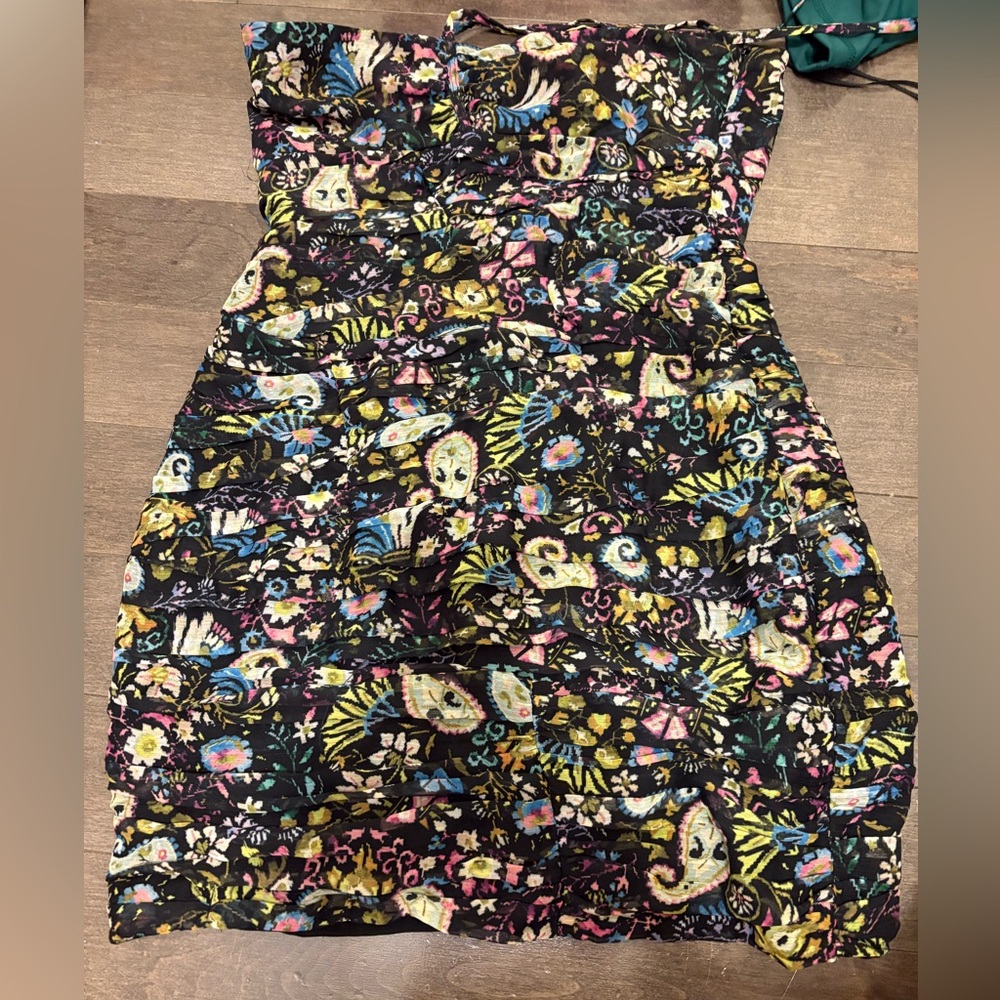 Zara Floral Halter Dress